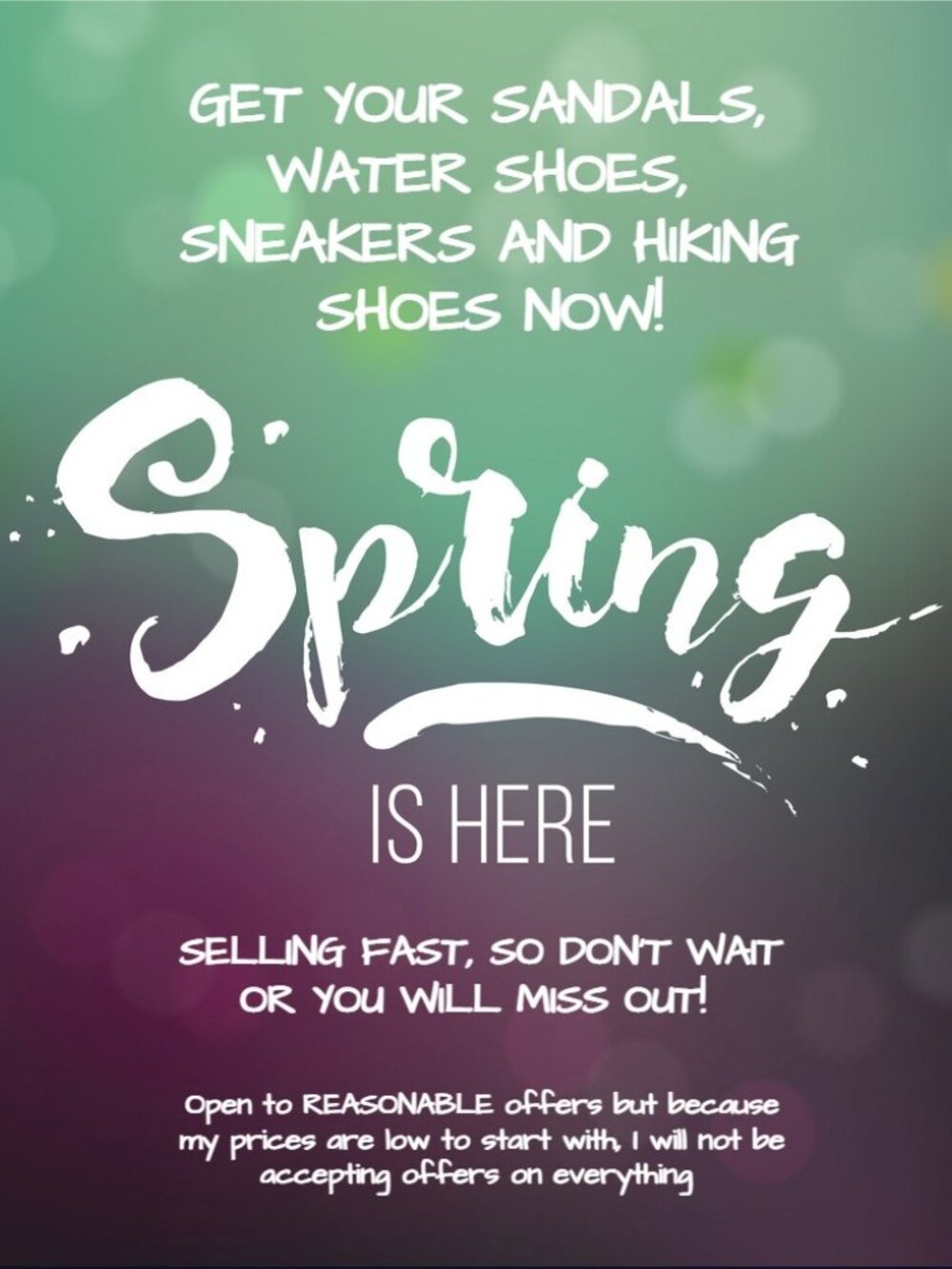 SPRING SALE-Make A Reasonable Offer! TEVA, UGG, DOCS, CONVERSE, VANS & More